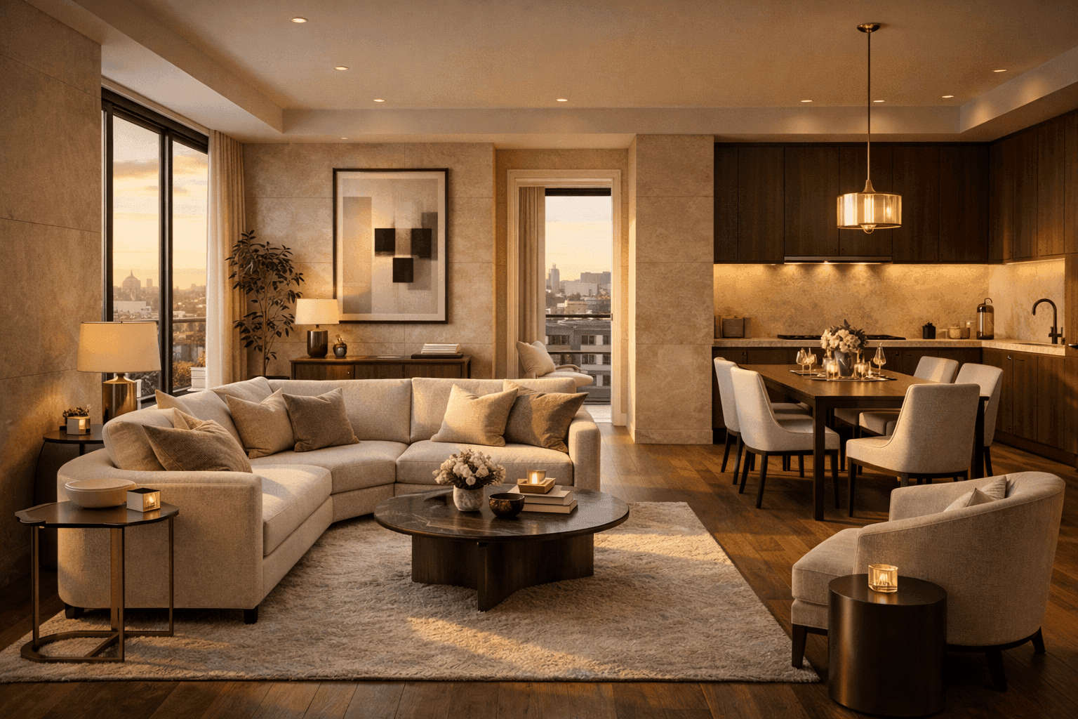 Three-Bedroom Duplex Apartment, Green Street — image 3