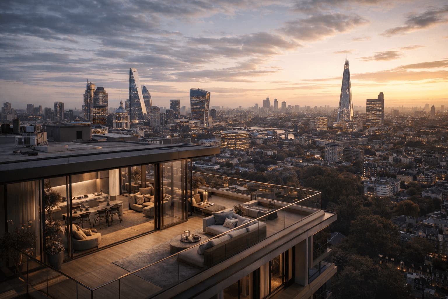 Luxury Penthouse View